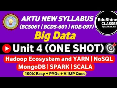 Hadoop Ecosystem and YARN