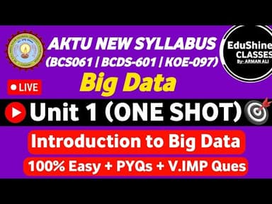 Introduction to Big Data