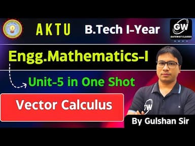 Vector Calculus