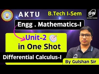 Differential Calculus 1